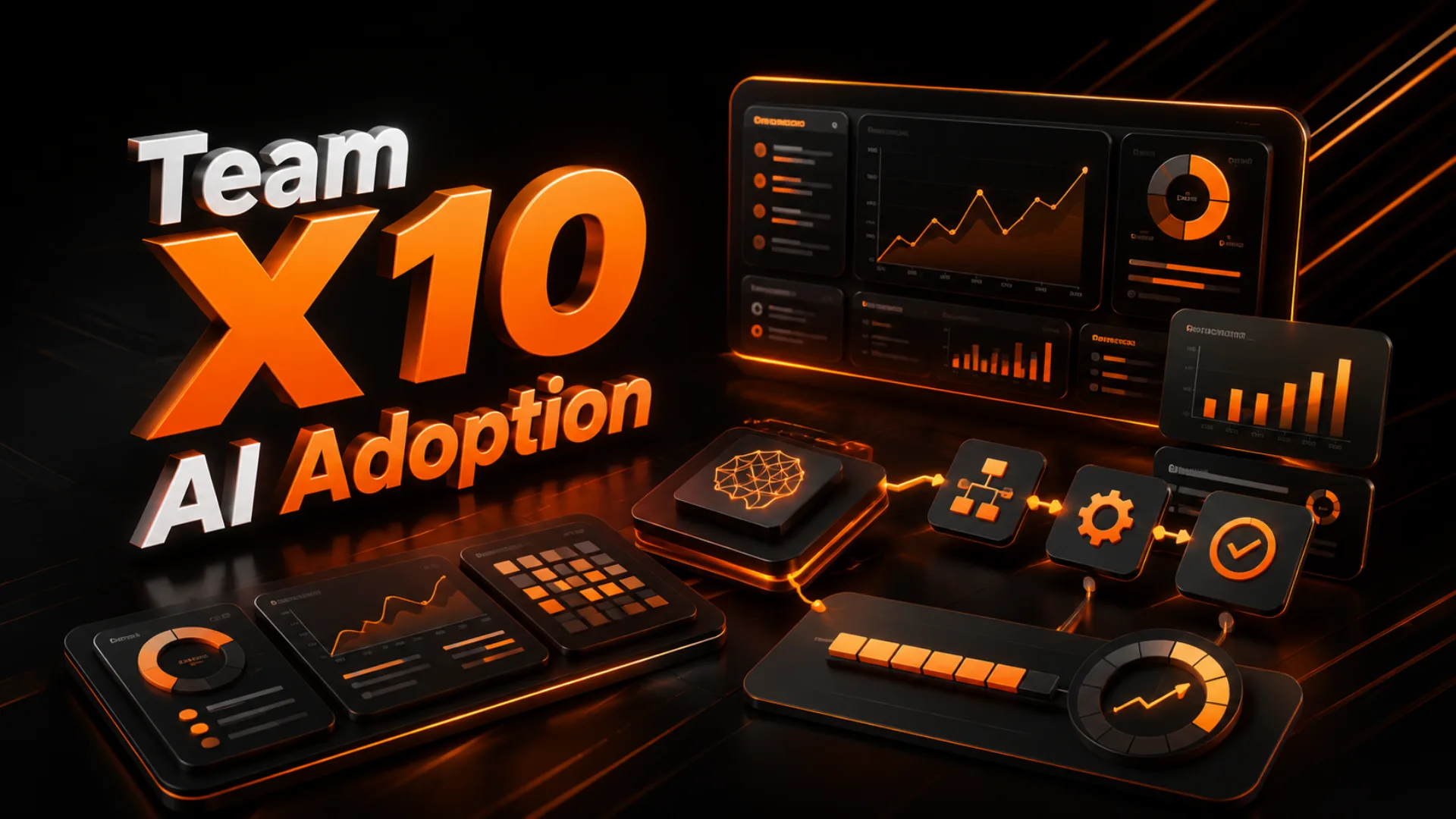 ภาพปกหัวข้ออบรม Team X10 AI Adoption