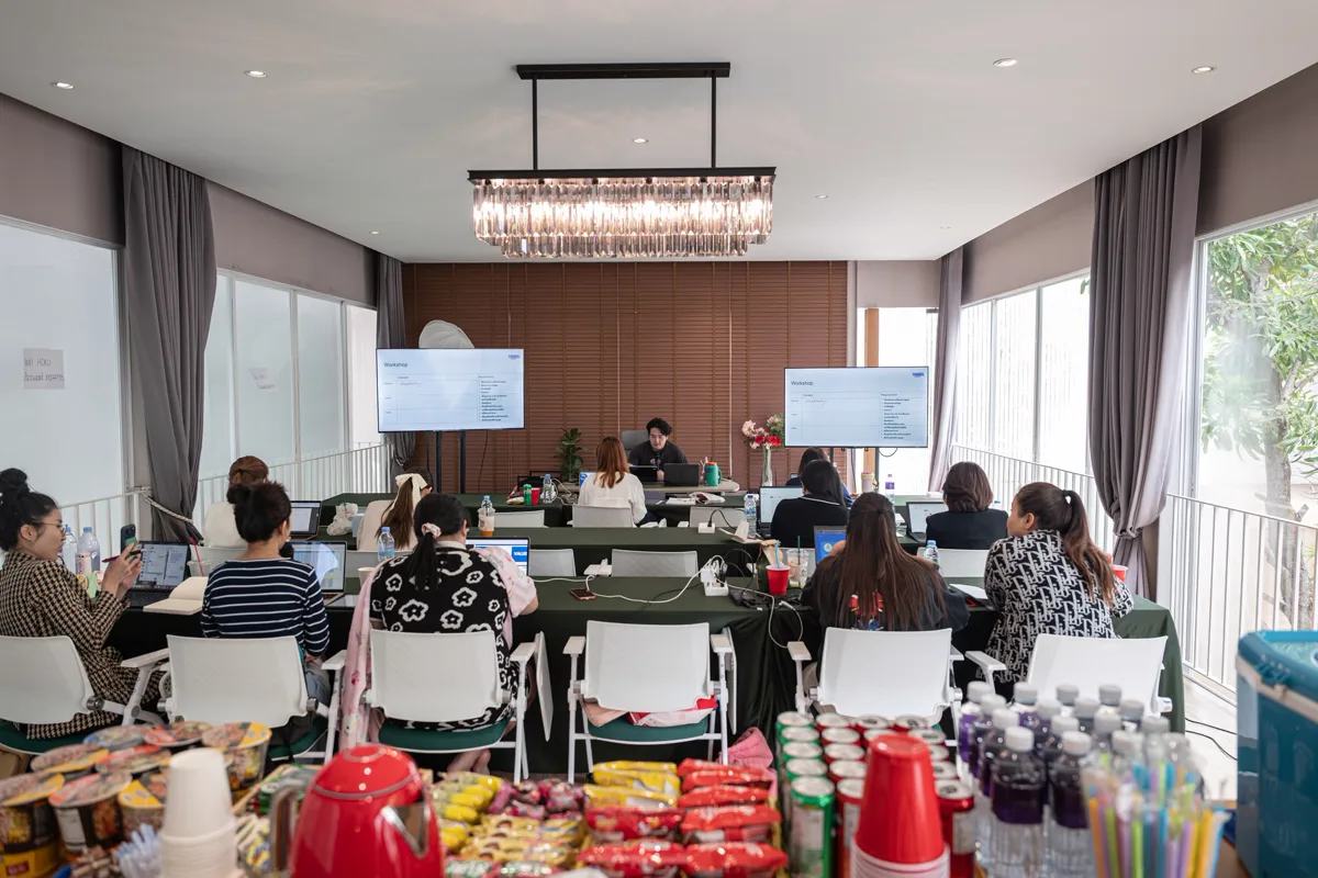 บรรยากาศการเรียนคอร์ส AI for Sale Content with Andromeda