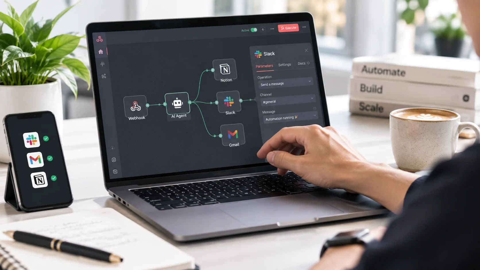 ภาพประกอบการนำ workflow ที่เตรียมไว้ไปใช้ต่อได้ทันที