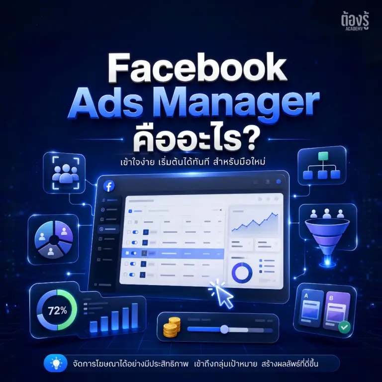 Facebook Ads Manager คืออะไร?